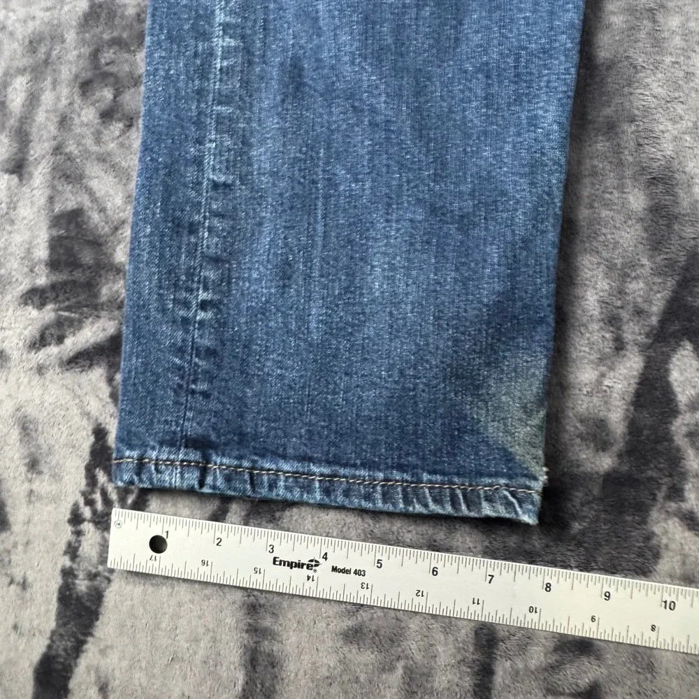 Levi's 505 Regular Fit Jeans Mens 34x32 Blue Straight Leg Denim 00505-1314